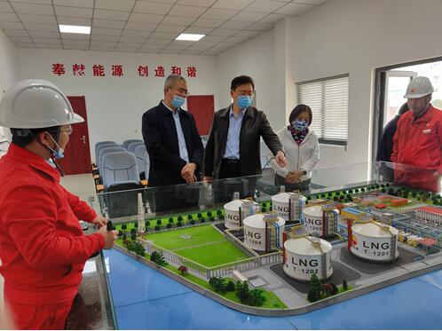 蘭理工泵閥院走訪(fǎng)中石油江蘇LNG接收站